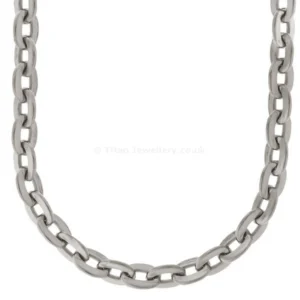 Titanium Flat Trace Chain 3.7mm