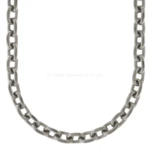 Titanium Faceted Belcher Chain 3.3mm
