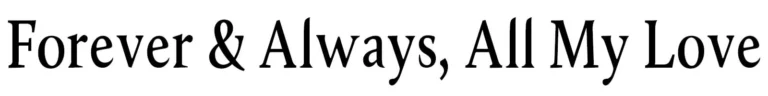 Inside Ring Engraving - Font example : Calluna Semibold