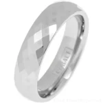 6mm Faceted Cobalt Ring