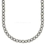 Titanium Oval Trace Chain 2.93mm