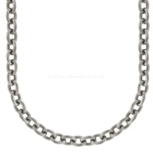 Titanium Oval Trace Chain 2.93mm
