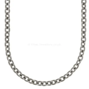 Titanium Rounded Trace Chain 2.4mm
