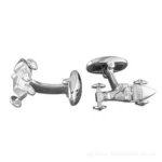 Silver Type 35B Vintage Car Cufflinks