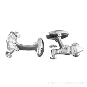 Silver Type 35B Vintage Car Cufflinks