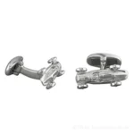 Silver Arrows Racing Car Cufflinks