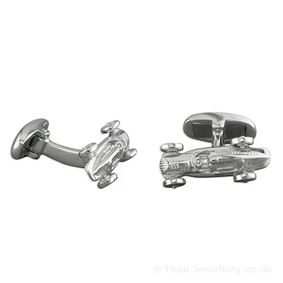 Silver Arrows Racing Car Cufflinks Silver Arrows Racing Car Cufflinks
