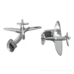 Silver Spitfire Cufflinks