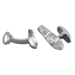 Silver Riva Speedboat Cufflinks