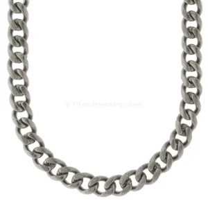 Titanium Flat Curb Chain 3.6mm