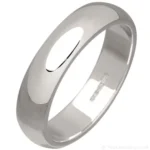 5mm Sterling Silver Wedding Ring