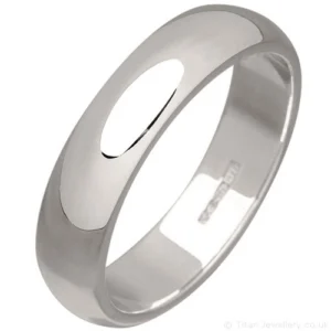 5mm Sterling Silver Wedding Ring