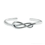 Silver Celtic Loose Knot Bangle
