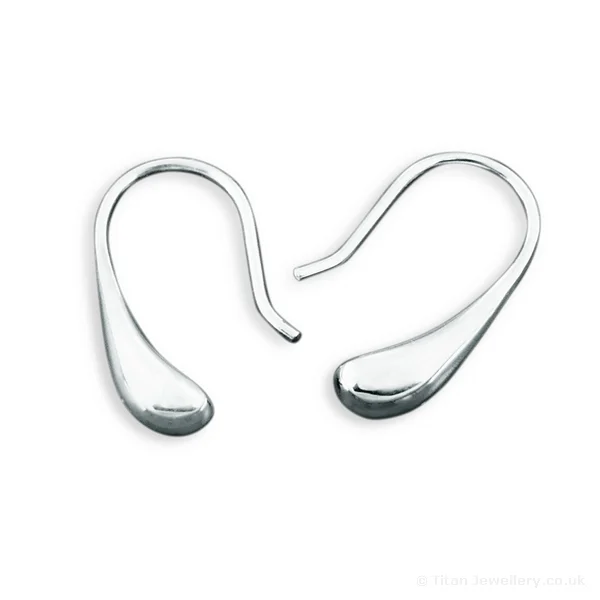 Silver Classic Drop Earrings, silver classic drop earrings
