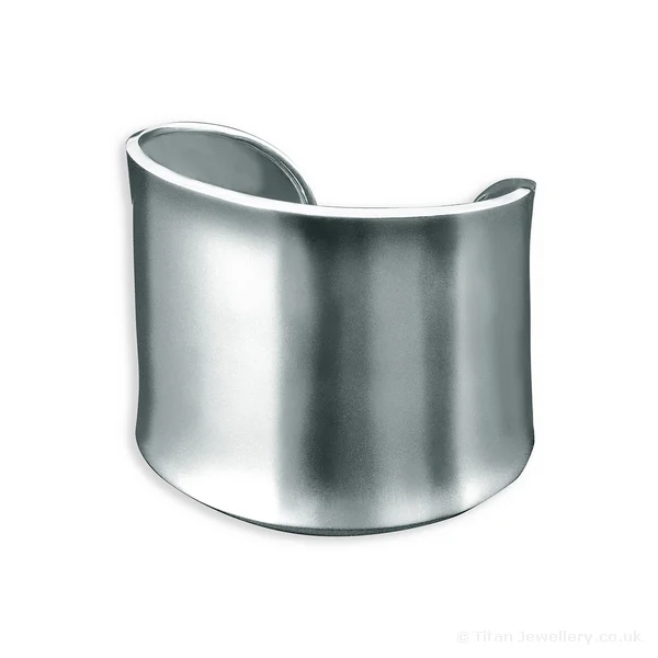 Titan Jewellery, Silver Cuff Swangle Bangle