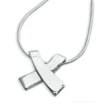 Silver Kiss Pendant