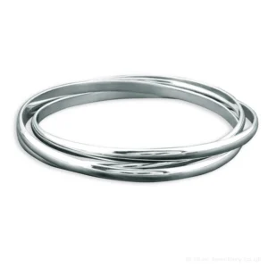 Silver Russian Wedding Bangle