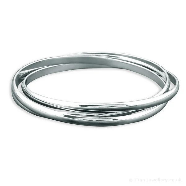 Silver Russian Wedding Bangle