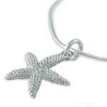 Silver Starfish Pendant