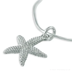 Silver Starfish Pendant