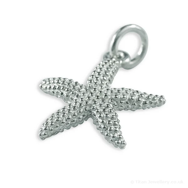Titan Jewellery, Silver Starfish Pendant