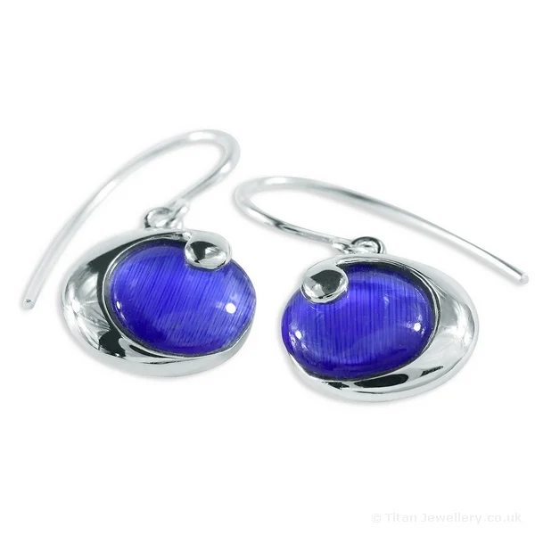 Something Blue Silver Earrings, something blue silver earrings