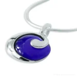 Something Blue Silver Pendant