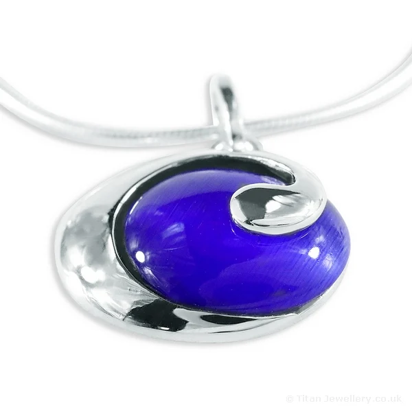 Something Blue Silver Pendant, Something Blue Silver Pendant