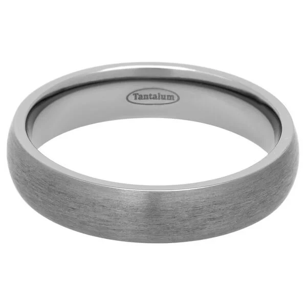 5mm Tantalum Brushed Wedding Ring, tantalum brushed wedding ring