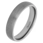 5mm Tantalum Brushed Wedding Ring