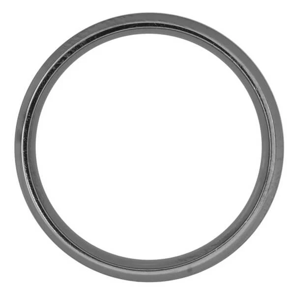 Titan Jewellery, 8mm Brushed Centre Chamfered Tantalum Ring