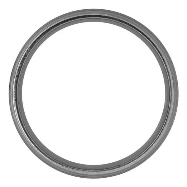 Titan Jewellery, 6mm Brushed and Polished Tantalum Wedding Ring