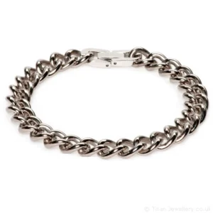 Chunky Titanium Curb Bracelet