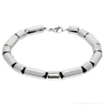 Titanium Tube Link Bracelet