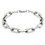 Titanium Rectangular Link Bracelet
