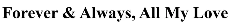 Inside Ring Engraving - Font example : Times New Roman Bold