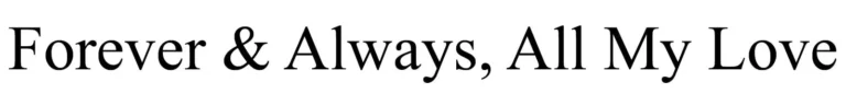 Inside Ring Engraving - Font example : Times New Roman Regular