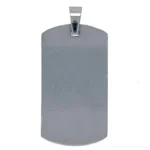 Titanium Dog Tag (excludes chain)