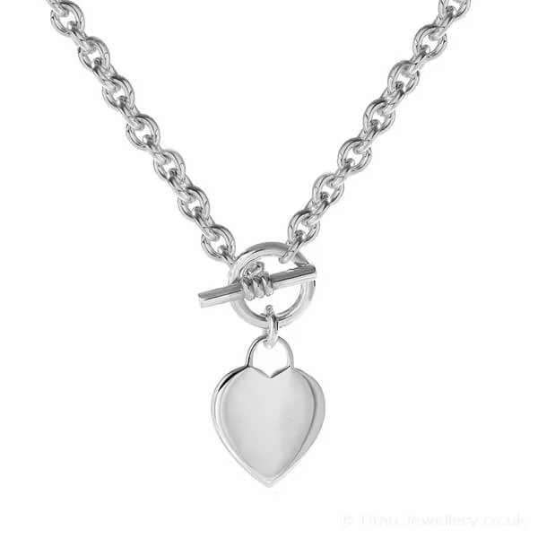 Silver Heart Necklace