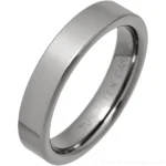 4mm Womens Comfort Fit Tungsten Wedding Ring