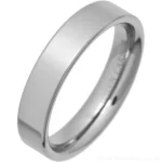 5mm Comfort Fit Tungsten Carbide Wedding Band