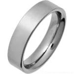 6mm Comfort Fit Tungsten Carbide Wedding Band Ring