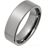 7mm Comfort Fit Tungsten Carbide Wedding Band Ring