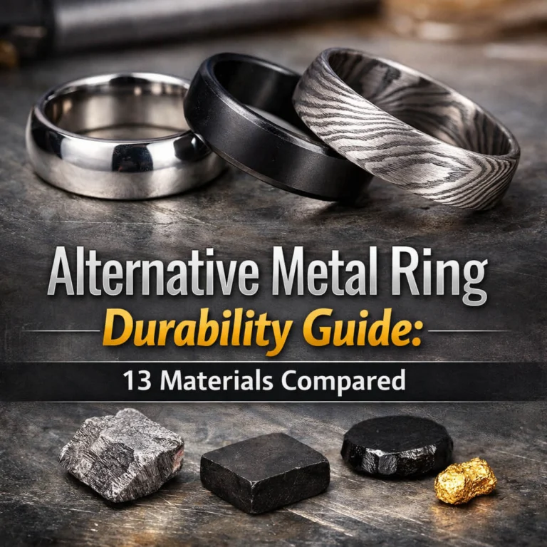 Alternative Metal Ring Durability Guide: 13 Materials Compared
