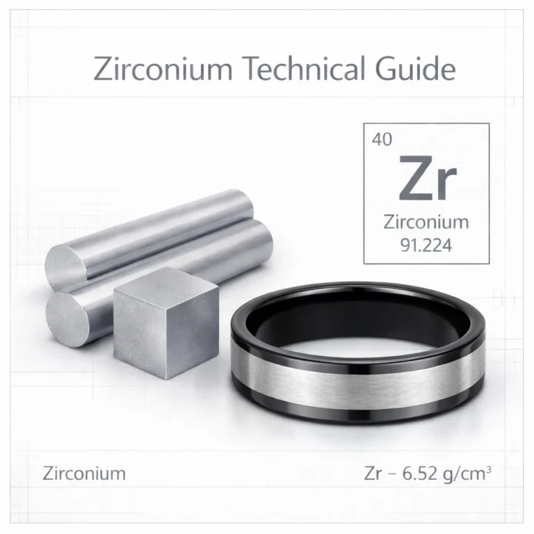 Natural and black Zirconium Technical Guide