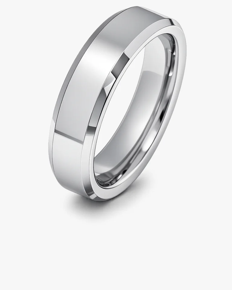 Cobalt Chrome Ring with chamfered edges