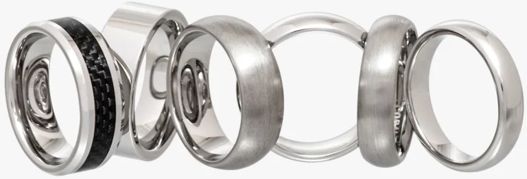 a selection of Cobalt Metal Rings from our range.