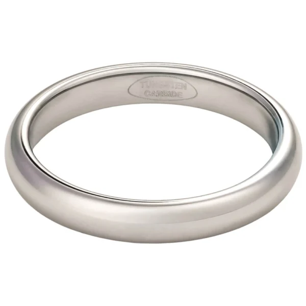3mm Blended Court Ladies Tungsten Wedding Ring (image 16)