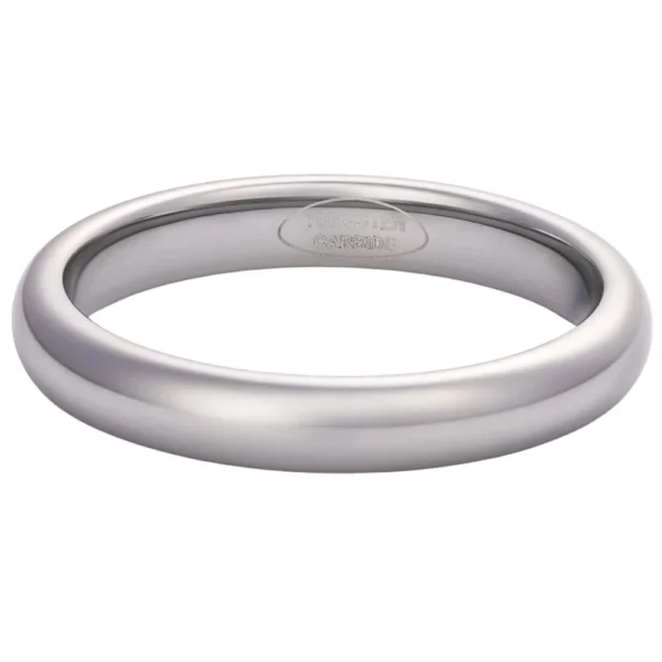 3mm Blended Court Ladies Tungsten Wedding Ring (image 15)