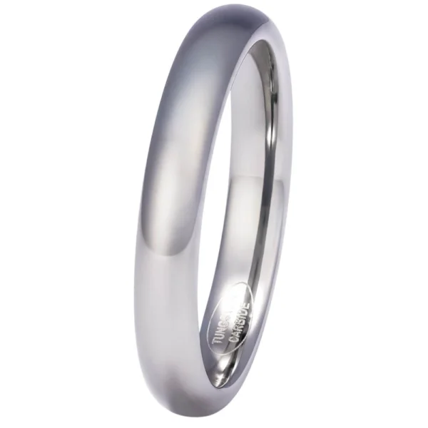 3mm Blended Court Ladies Tungsten Wedding Ring (image 9)